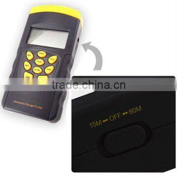 Digital Double Single Unit Range Finder Ultrasonic Laser Indicator Distance Meter/ Measurer 60M 197FT + 10 Memory Units photo-5