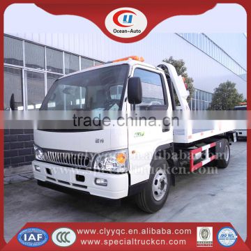 JAC 4X2 heavy duty truck new flatbed tow truck