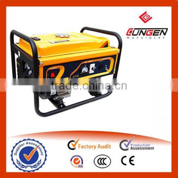 low fueless gasoline generator with 170F gasoline engine