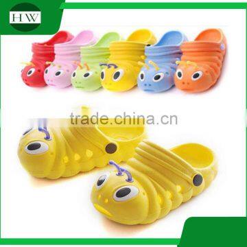 cute caterpillars design baby sandals shoes comfortable eva garden shoes kid Slipper