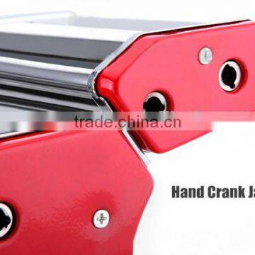 Italian Noodle Maker 150/180mm Detachable Stainless Steel Handle Pasta Machine photo-3