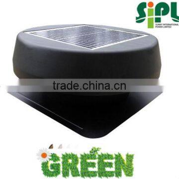 Solar Vent 12 Inch Attic Fan Warehouse Exhaust Fan Air Conditioner Fan With dc Motor Ventilator photo-2