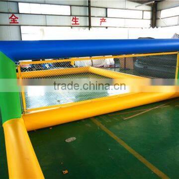 Durable PVC Tarpaulin Inflatable Floating Water Volleyball Court for Sale photo-2