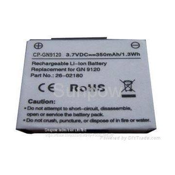 GN Netcom Jabra GN9120 battery CP-GN9120