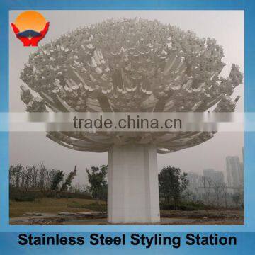 Prefabricated steel building steel styling station