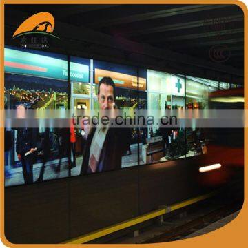 580g 500D*500D 18*12 Matte Backlit PVC Flex Banner