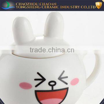 Cute Animail Shape Ceramic Mug With Handle for Selling photo-2