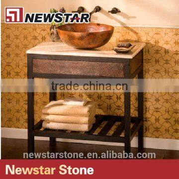 Hotel Metal Steel Bathroom Vanity photo-2