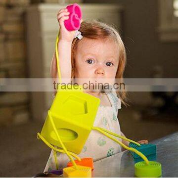 Silicone Oombee Cube Baby Toy photo-2