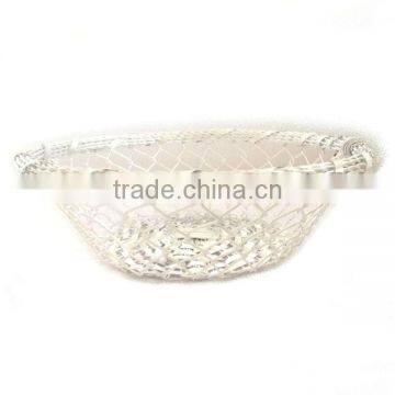 Kitchen Bread Fruit Hand Woven Aluminium Basket