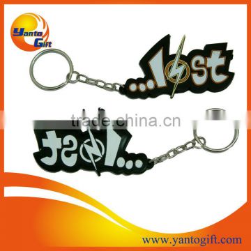 PVC keychain 3D logo