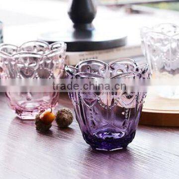 New colored glass tumbler