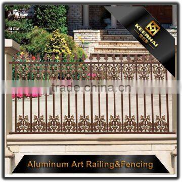 Color Powder Coated Cast Aluminum Decorative Villa Home Garden Fence photo-3