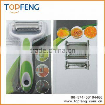 3 in 1 Peeler, 3way Peeler With Non-slip Handle, Vegetable Peeler,Peeler/Cutter/Slicer,Multifunction Rotation Vegetable Slicer photo-5