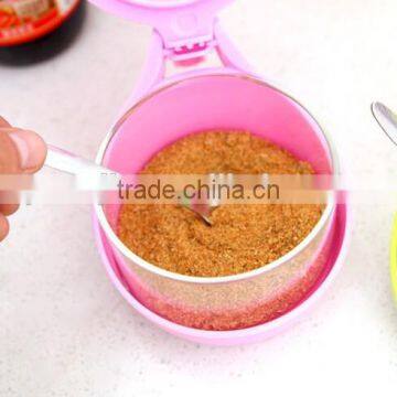 New Arrival Colorful With Cover Spoon Plastic Soy Saucet Condiment photo-6
