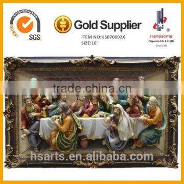 16" Last Supper Hanging Statue Reliigous Arts and Crafts photo-2