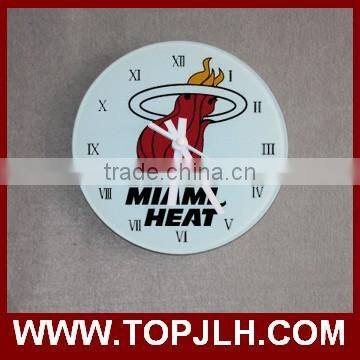Special Home Sublimation Blank Glass Wall Clock for Dye Sublimation Use photo-4