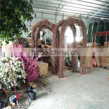 Hot Sale SJ20170054 Decorative Fake Flower Tree Arch Wedding photo-2