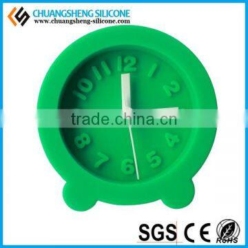 round silicone clock ,time clock, table clock