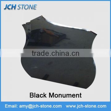 Natural black granite granite mini tombstone