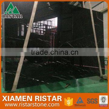 Chinese Nero Marquina Black Marble Tile photo-4
