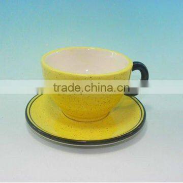 Factory sale yellow mug cup,turkish coffee ceramic cups