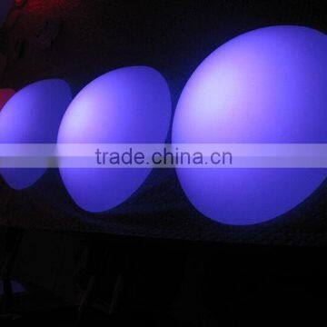 Popular Beautiful Rechargeable Half Round Shape Led Ball photo-3