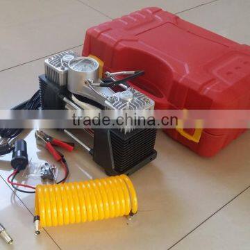 Automatic Truck Tire Inflation Tyre Inflator Car Air Compressor Portabe 12v DC Mini Air Pump photo-6