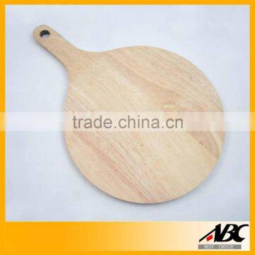 Racket Shape Chopping Board Rubber Wood Cutting Board