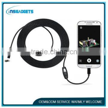 Wifi PENL001 Usb Video Inspection Borescope Endoscope 830mm Flexible Tube 7mm Waterproof Camera Head With 7 Inch Android Monitor photo-2