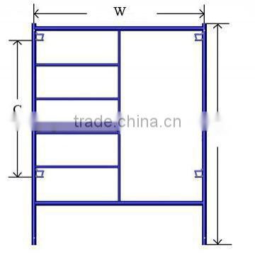 Walk through European Frame Scaffolding