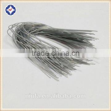 PE Transparent Plastics Coated Single Metal Wire Twist Ties photo-3