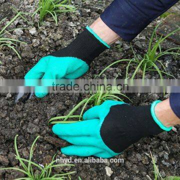 2017 wholesale Garden Gloves for Digging and Planting