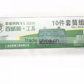 BERRYLION L Bar Mixed Sockets 10pcs Socket Set With Polished Design photo-3