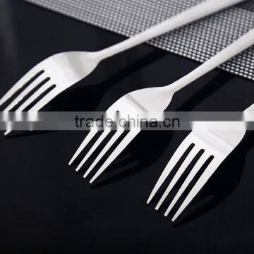Natural Color Spoon and Fork Set With Stainless Steel Tableware Set photo-3