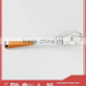 10" High Quality Stainless Steel Manual Egg Beater Whisk for Kitchen Tools photo-4