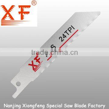 XF-S100M: HSS 100mm 24TPI Fine Cut Sabre Saw Blade For Metal