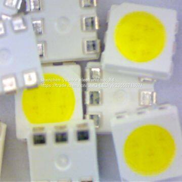 High Bright 5050 Led Smd White 3 Chip 0.2w 22-24lm photo-2