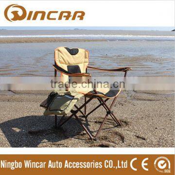 600D Polyester out door camping chair with cup holder