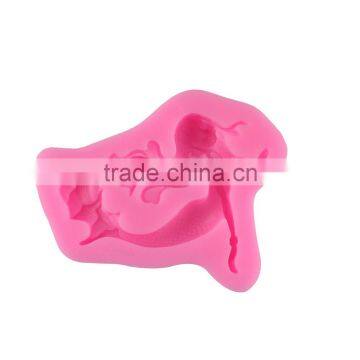 Liquid Silica Gel Mould DIY Chocolate Handmade Cake Mould Cake Decorating Tool Mermaid 1688 Agent photo-4