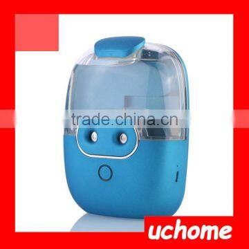 UCHOME Portable Battery Powered Dual Ultrasonic Sprayer Port Pig Shaped Humidifier For Travel photo-4