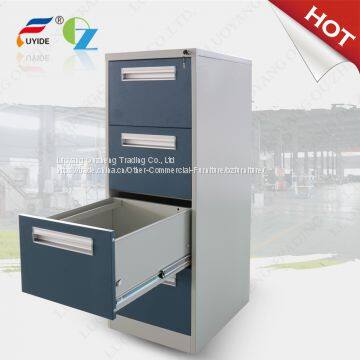 Colorful Office Steel Filing Cabinet With 3 Vertical Drawer for Any Office Environment photo-2
