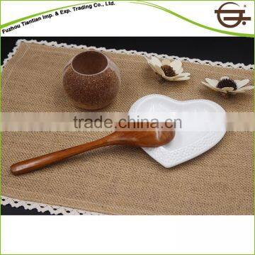High Quality Promotional Short Handle Wood Wedding Cooking Spoons photo-2