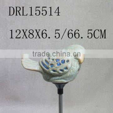 Solar Ceramic Garden Decoration photo-2