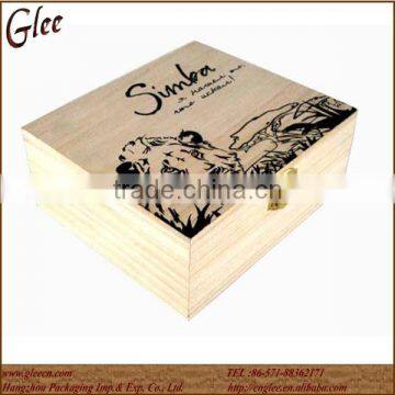 Fancy Empty Wholesale Wooden Tea Packaging Box photo-4