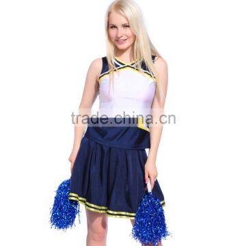 Wholesale cheap 2 pieces women sexy cheerleader uniform BB0038