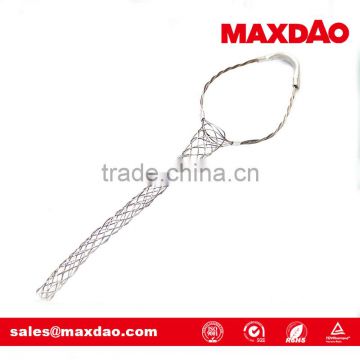 Electrical coaxial cable with Stainless steel cable grip