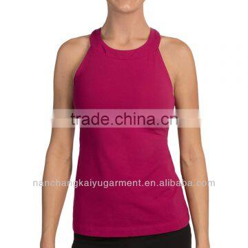 Custom tank top for women 100% cotton tank top in Jiangxi