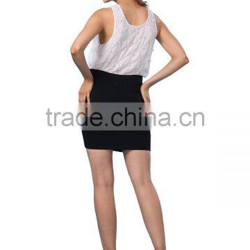 2015 New Design Ladies Sequin Skirt Elegant Embroidered Skirt photo-3