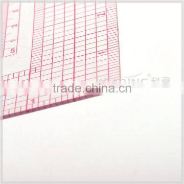 Kearing High Quality L Shaped Ruler 8'' & 16cm Durable for Fashion Design Plastic Rulers # 5808 photo-5